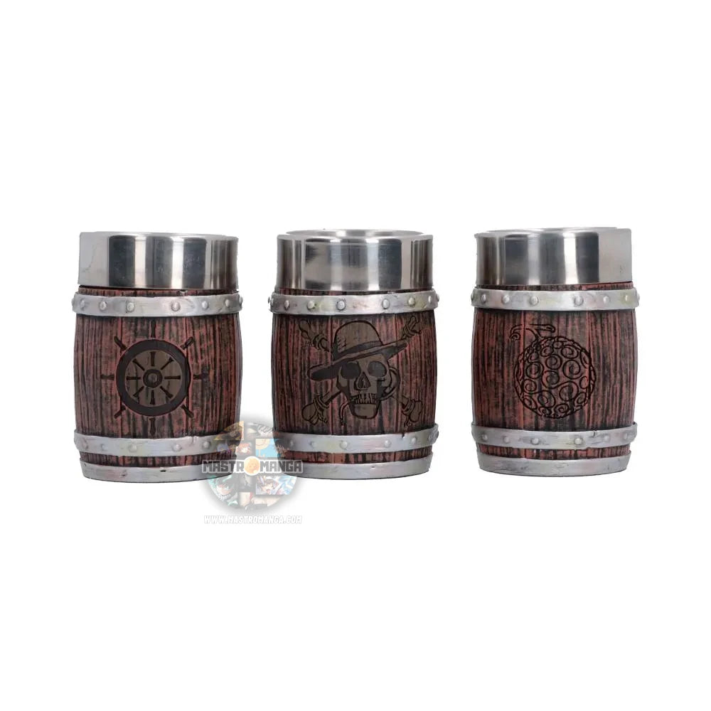 One Piece Barrel Shot Glass Set