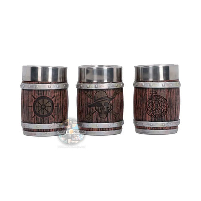 One Piece Barrel Shot Glass Set