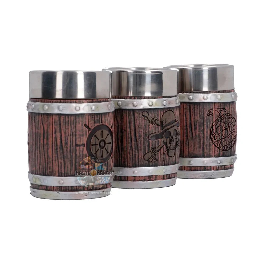 One Piece Barrel Shot Glass Set