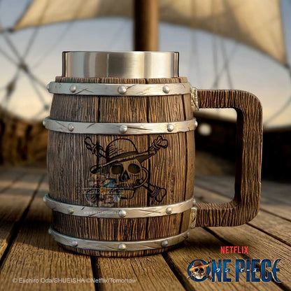 One Piece Barrel Tankard