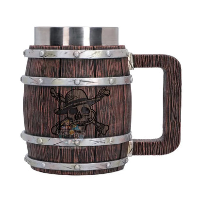 One Piece Barrel Tankard