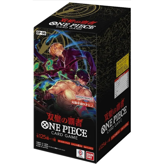 One Piece Card Game OP-06 Twin Champions Booster Box Japanese Version