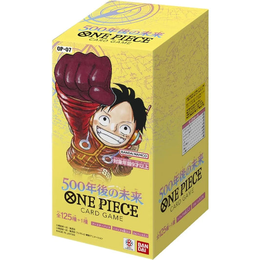 One Piece Card Game OP-07 The Future Of 500 Years Later Booster Box Japanese Version