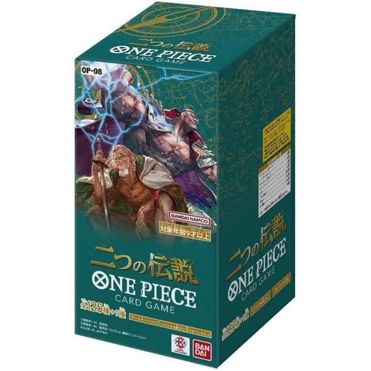 One Piece Card Game OP-08 Two Legends Booster Box Japanese Version