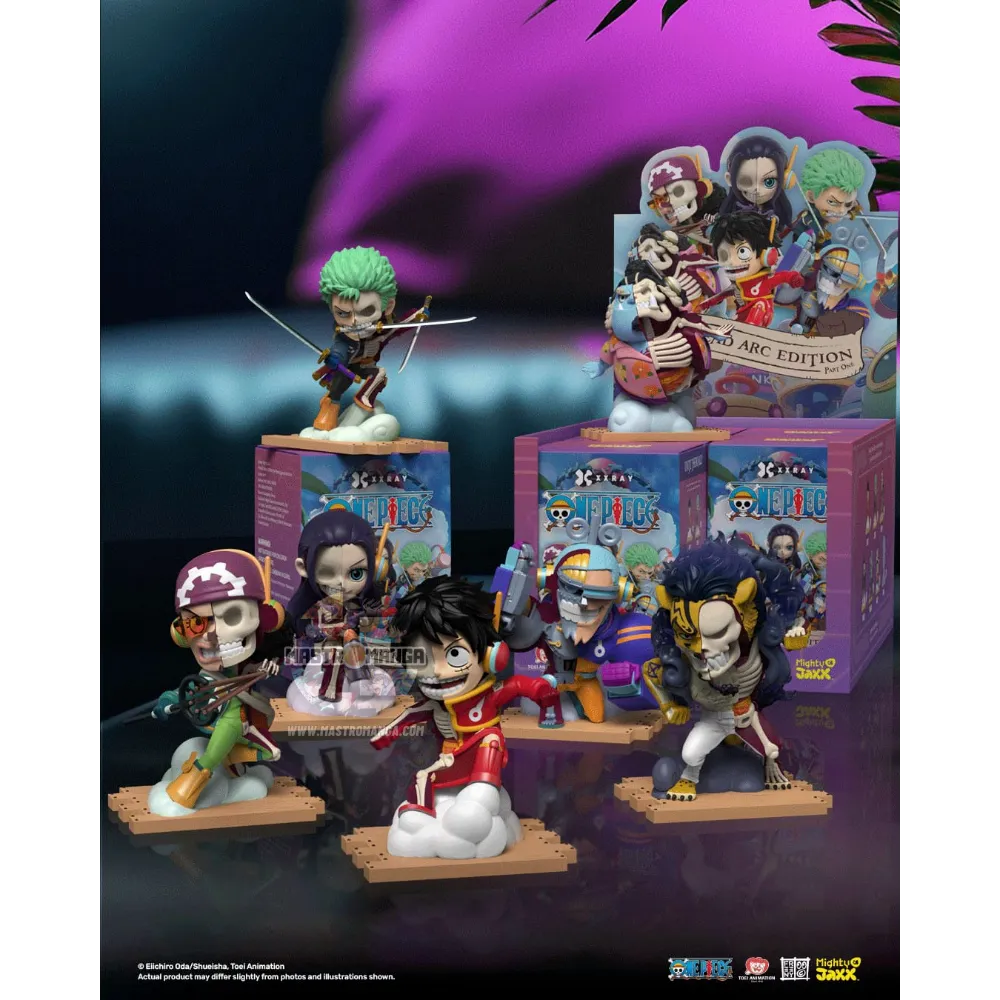 One Piece XXRAY Egghead Arc Series Part 1 Blind Box Display