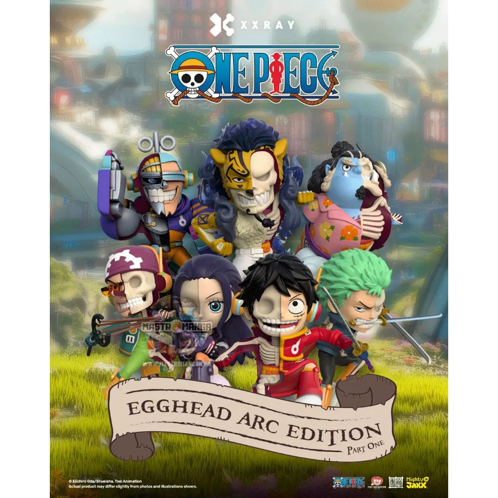 One Piece XXRAY Egghead Arc Series Part 1 Blind Box Display