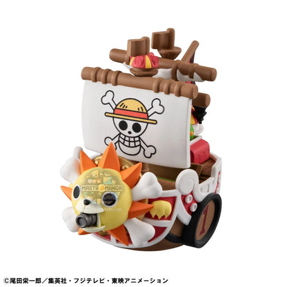 Set display One Piece Yuracolle Grand Line Coll Volume 2 Megahouse figure oscillanti.