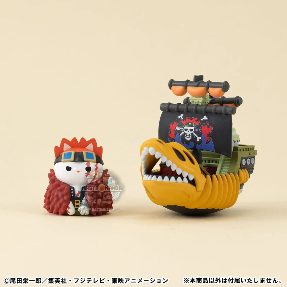 Set display One Piece Yuracolle Grand Line Coll Volume 2 Megahouse figure oscillanti.