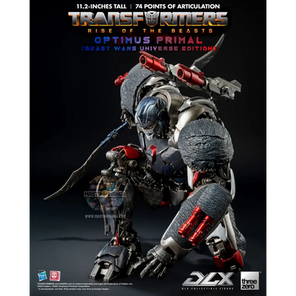 Optimus Primal Beast Wars Transformers Rise Of The Beasts DLX