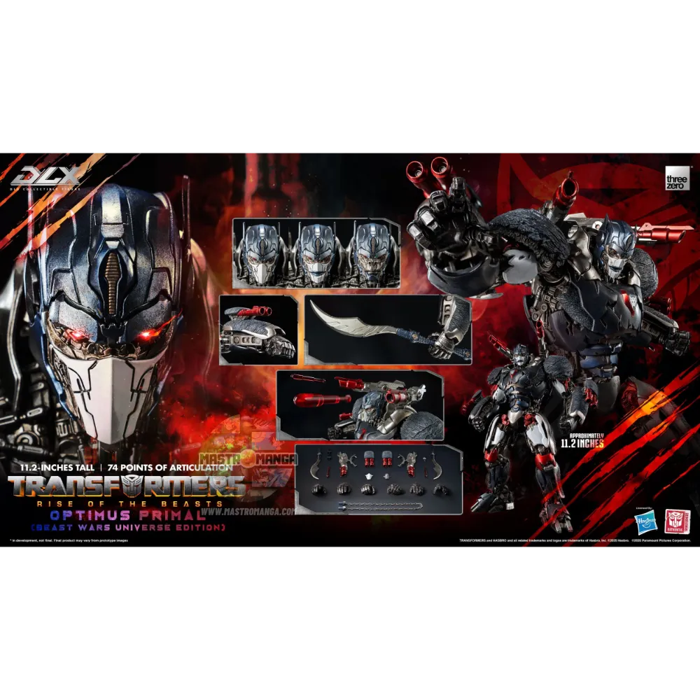Optimus Primal Beast Wars Transformers Rise Of The Beasts DLX