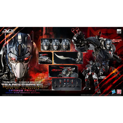 Optimus Primal Beast Wars Transformers Rise Of The Beasts DLX