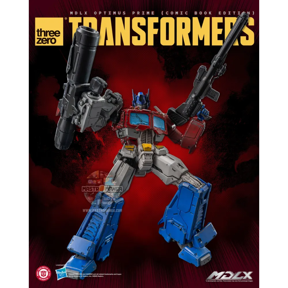 Optimus Prime Transformers MDLX Comic Book Edition