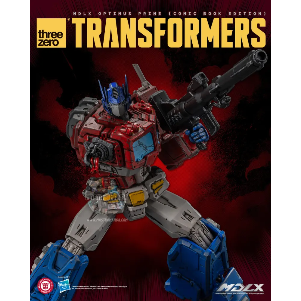 Optimus Prime Transformers MDLX Comic Book Edition