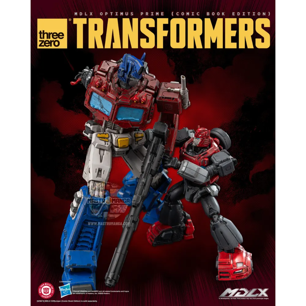 Optimus Prime Transformers MDLX Comic Book Edition