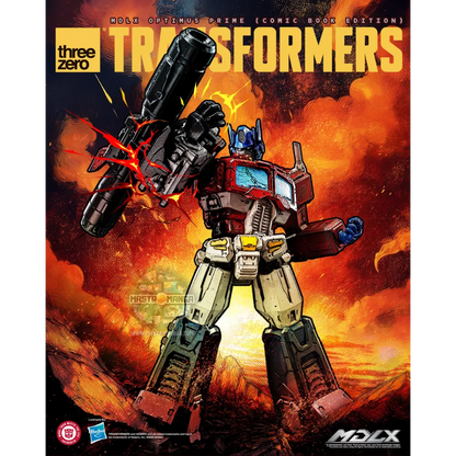 Optimus Prime Transformers MDLX Comic Book Edition
