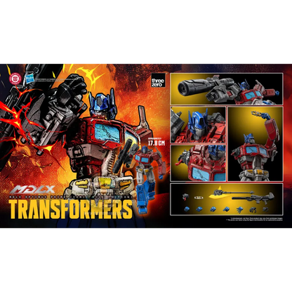 Optimus Prime Transformers MDLX Comic Book Edition