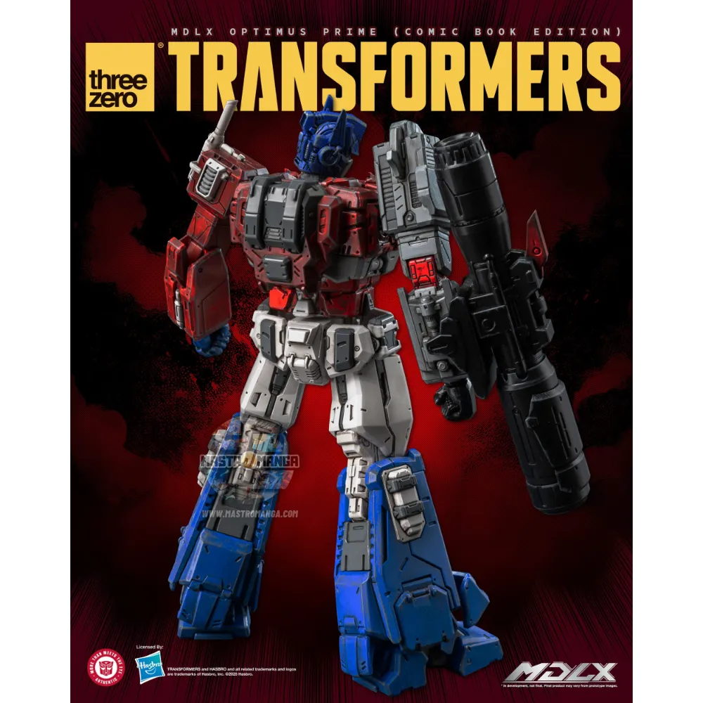 Optimus Prime Transformers MDLX Comic Book Edition