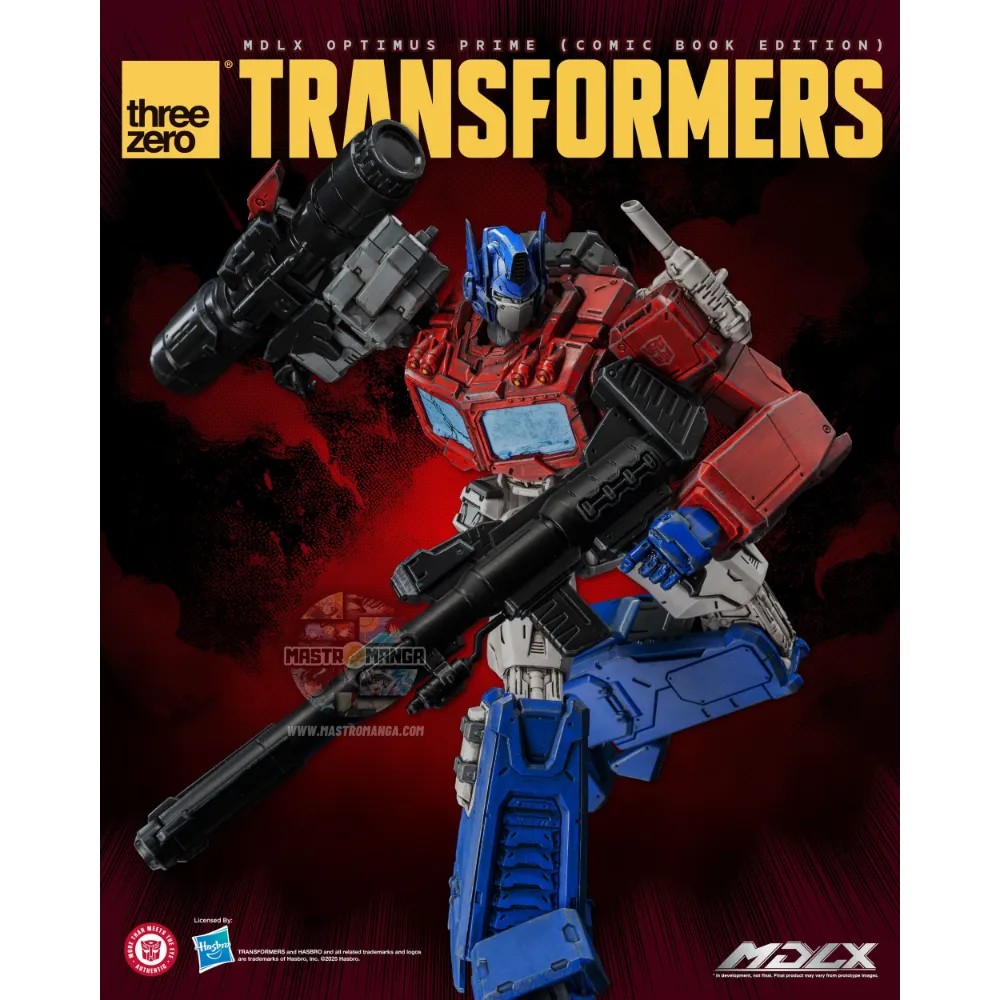 Optimus Prime Transformers MDLX Comic Book Edition