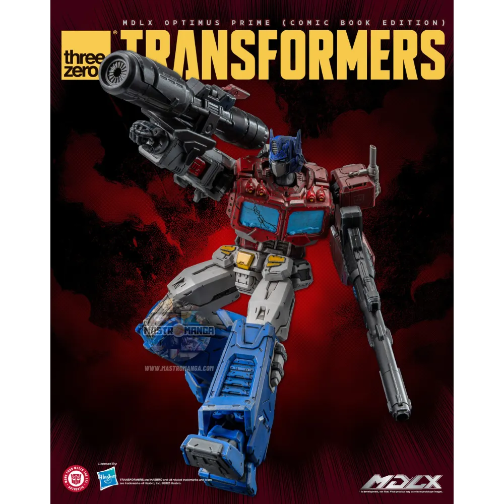 Optimus Prime Transformers MDLX Comic Book Edition