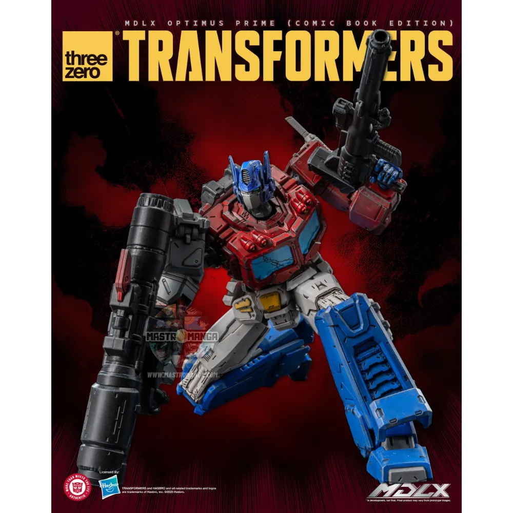 Optimus Prime Transformers MDLX Comic Book Edition