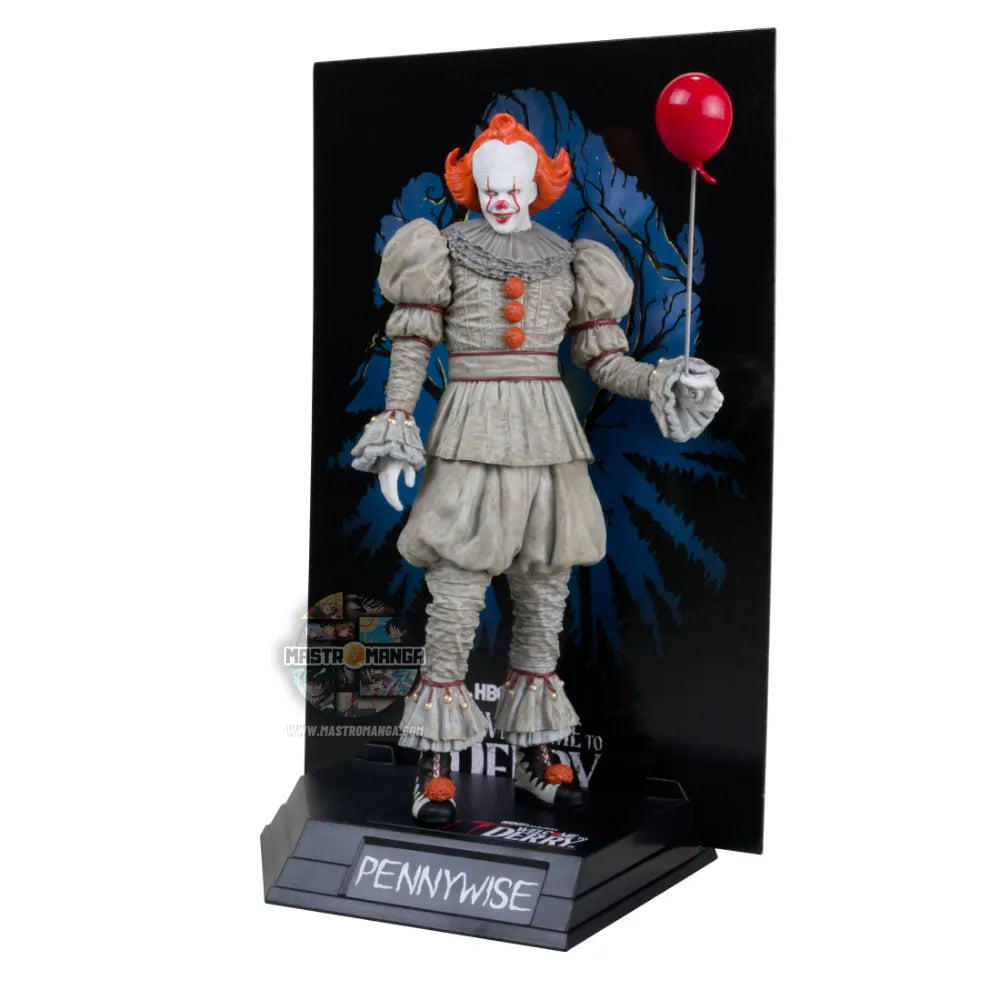 Pennywise IT: Welcome to Derry Gold Label Posed Movie Maniacs