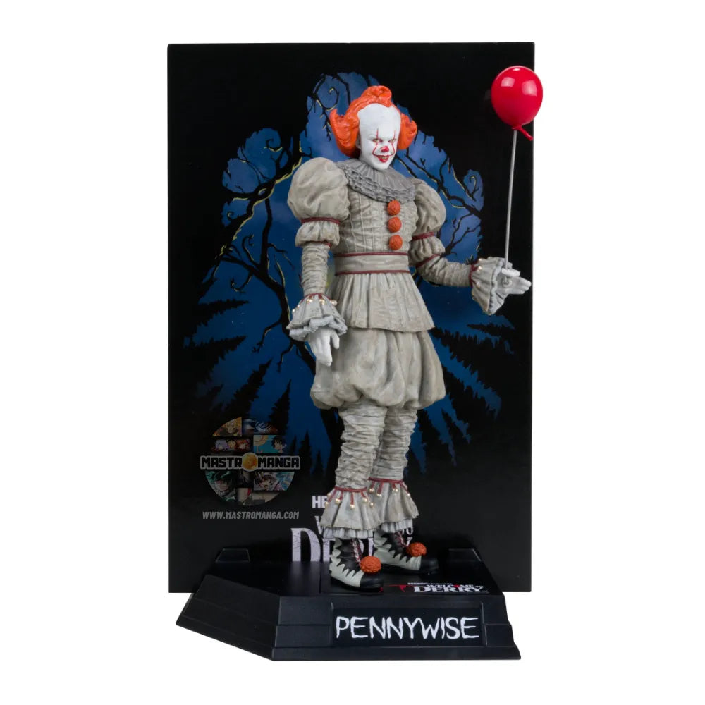 Pennywise IT: Welcome to Derry Gold Label Posed Movie Maniacs