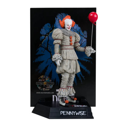 Pennywise IT: Welcome to Derry Gold Label Posed Movie Maniacs