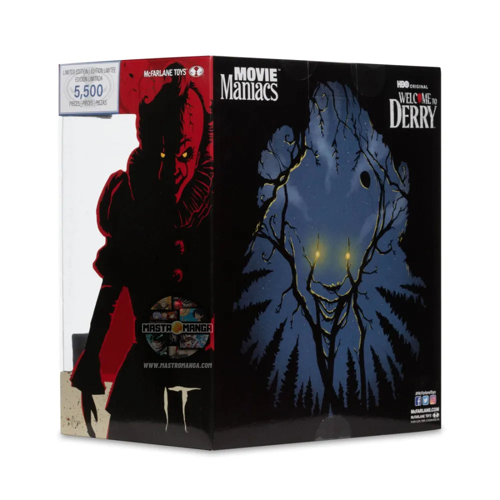 Pennywise IT: Welcome to Derry Gold Label Posed Movie Maniacs