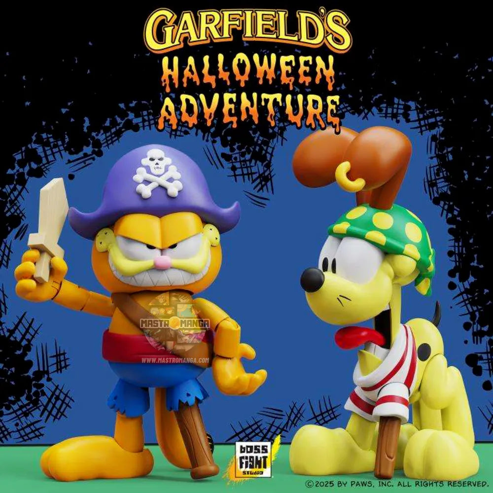 Pirate Garfield & Pirate Odie Garfield Halloween Adventure Pack