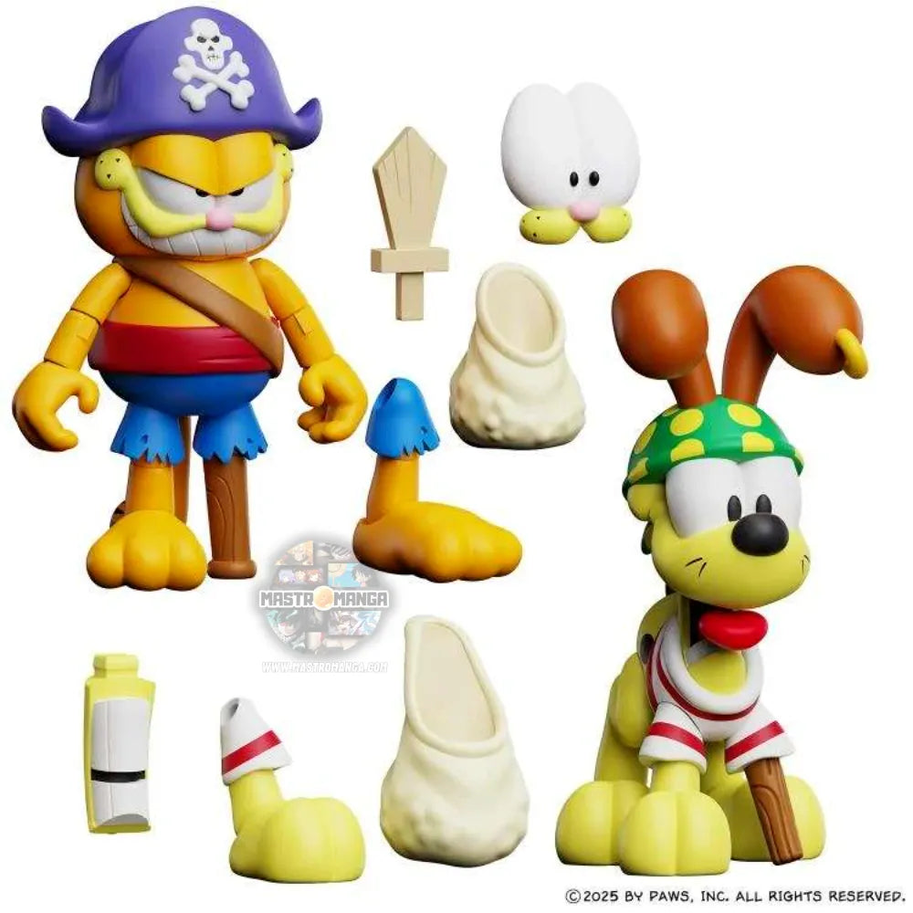 Pirate Garfield & Pirate Odie Garfield Halloween Adventure Pack