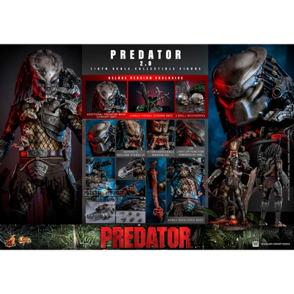 Predator 2.0 Deluxe Edition Movie Masterpiece