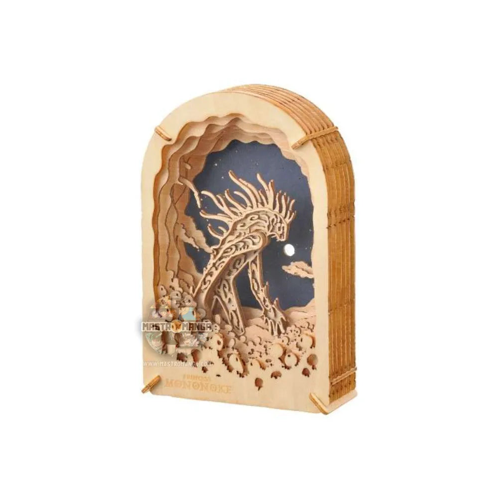 Princess Mononoke Night Walker Wood Style Paper Theater