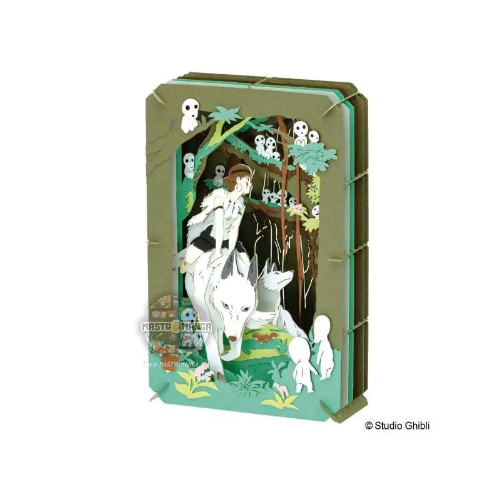 Princess Mononoke The Forest Where Kodama Lives Paper Theater