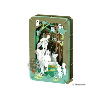 Princess Mononoke The Forest Where Kodama Lives Paper Theater