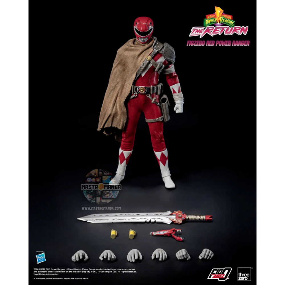 Red Power Ranger Mighty Morphin Power Rangers: The Return FigZero
