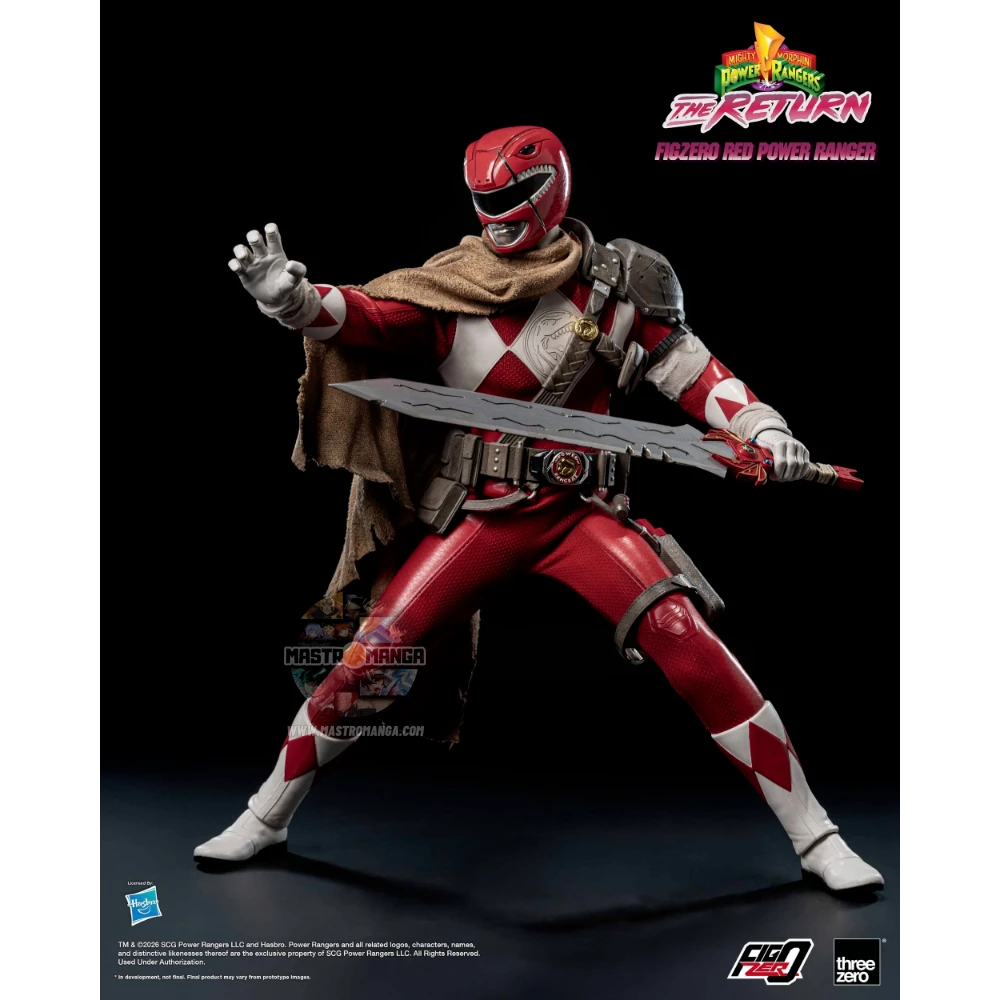 Red Power Ranger Mighty Morphin Power Rangers: The Return FigZero