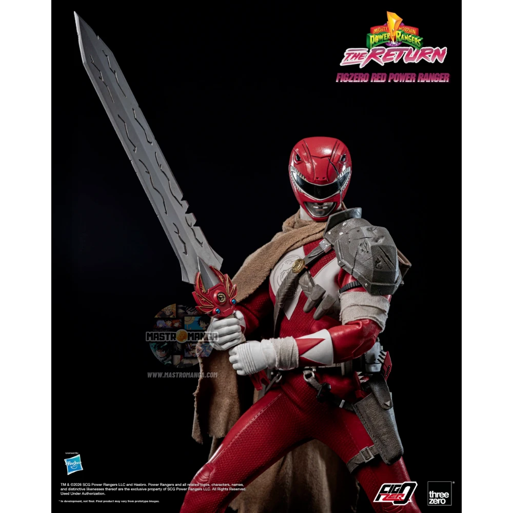 Red Power Ranger Mighty Morphin Power Rangers: The Return FigZero