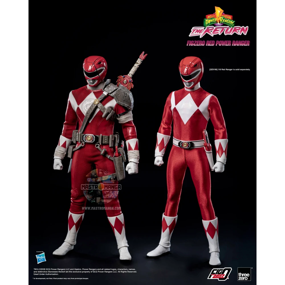 Red Power Ranger Mighty Morphin Power Rangers: The Return FigZero
