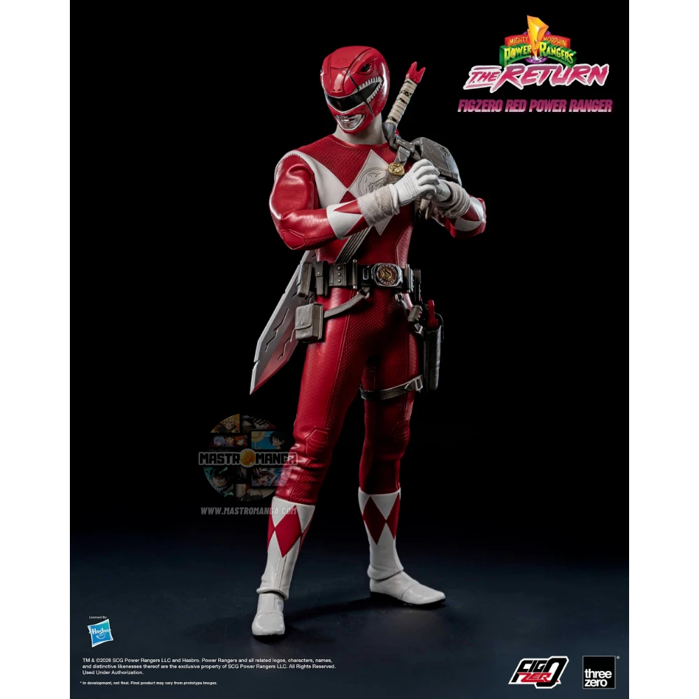 Red Power Ranger Mighty Morphin Power Rangers: The Return FigZero