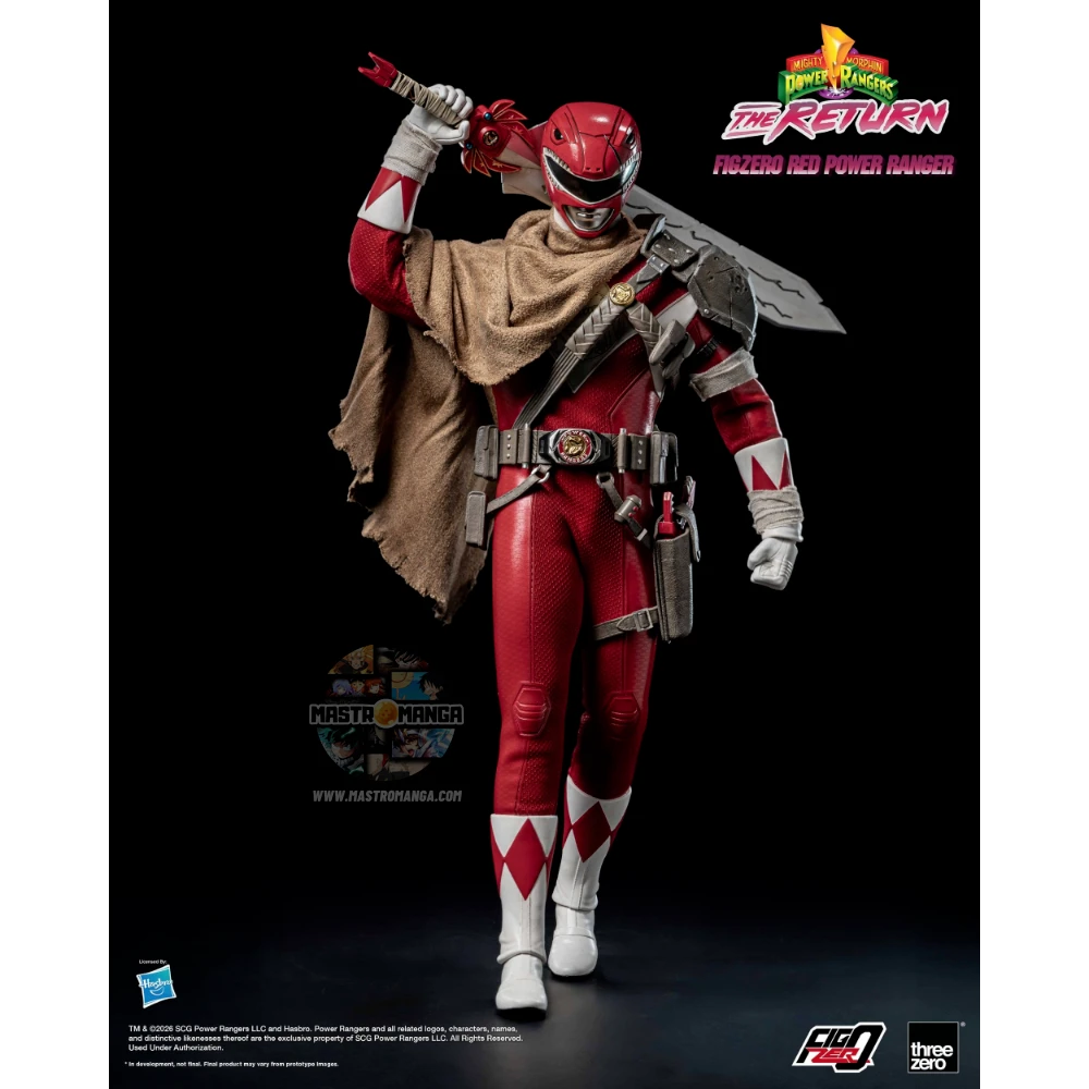Red Power Ranger Mighty Morphin Power Rangers: The Return FigZero