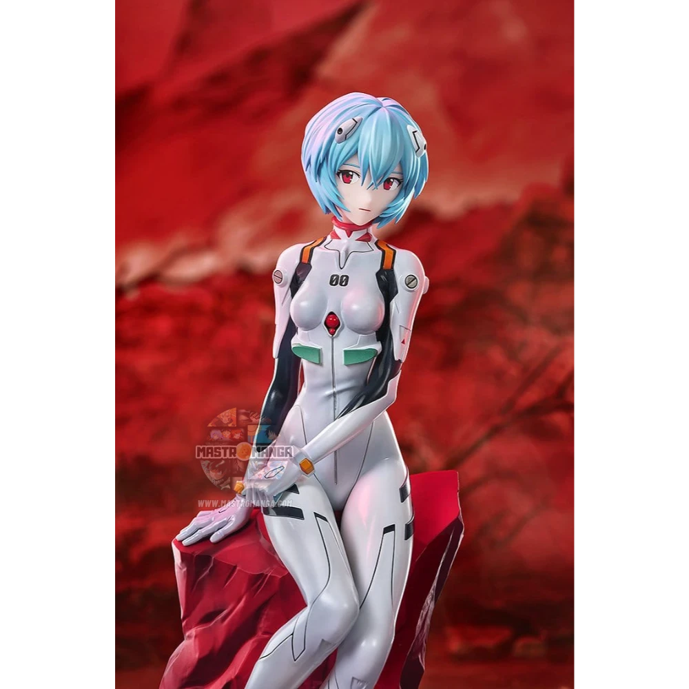 statua di rey ayanami rebuild of evangelion di good smile company