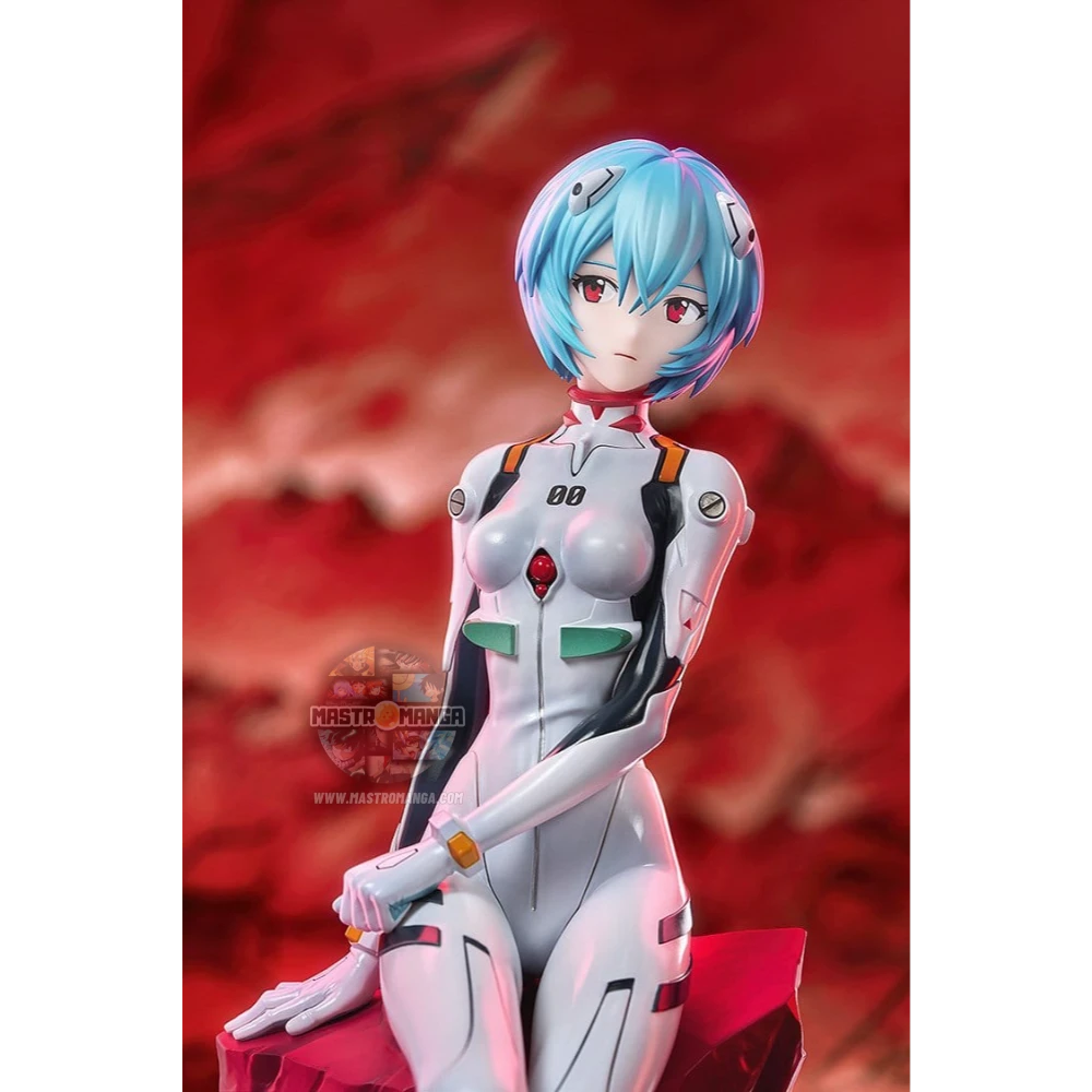 statua di rey ayanami rebuild of evangelion di good smile company