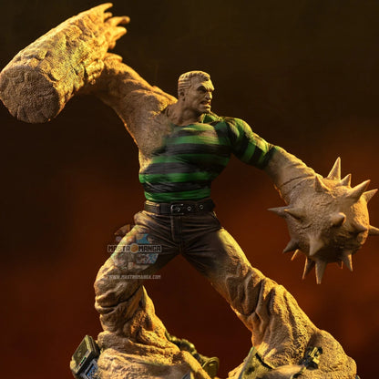 Sandman Spider-Man VS Villains Iron Studios - Statua da collezione ufficiale del villain Marvel con forma sabbiosa e presenza devastante