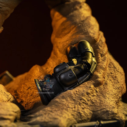 Sandman Spider-Man VS Villains Iron Studios - Statua da collezione ufficiale del villain Marvel con forma sabbiosa e presenza devastante