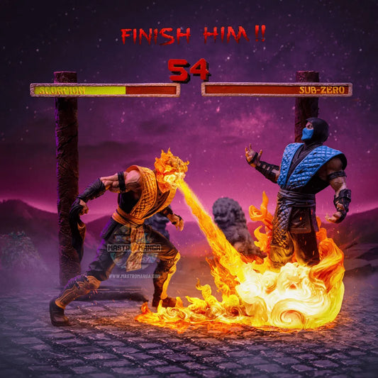 Scorpion Fatality Deluxe Mortal Kombat