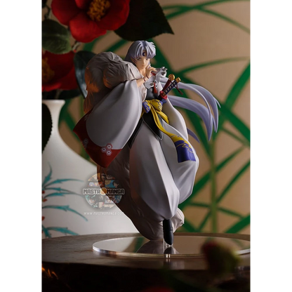 Rerelease della figure Sesshomaru Inuyasha POP UP PARADE Good Smile Company con l'iconica pelliccia Mokomoko e sguardo demoniaco