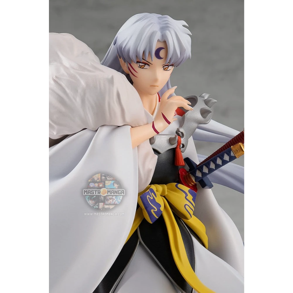 Rerelease della figure Sesshomaru Inuyasha POP UP PARADE Good Smile Company con l'iconica pelliccia Mokomoko e sguardo demoniaco