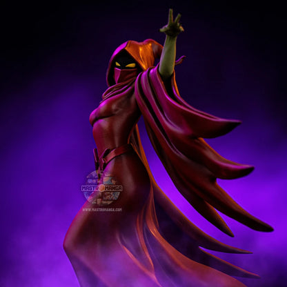 
Shadow Weaver Masters of the Universe Iron Studios - Statua da collezione ufficiale della misteriosa strega con mantello rosso e poteri oscuri
