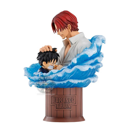 Statua Revible Moment Shanks e Luffy One Piece Ichibansho Bandai