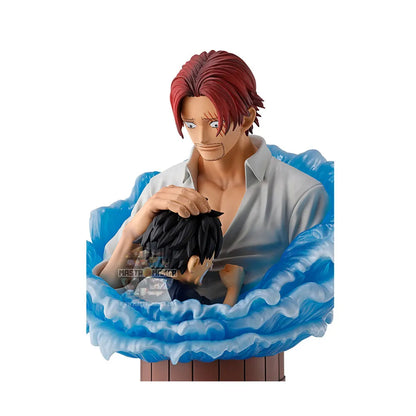 Statua Revible Moment Shanks e Luffy One Piece Ichibansho Bandai
